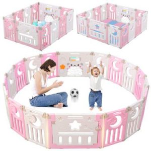 Dripex Upgrade 14-Panel Foldable Kids Activity Centre