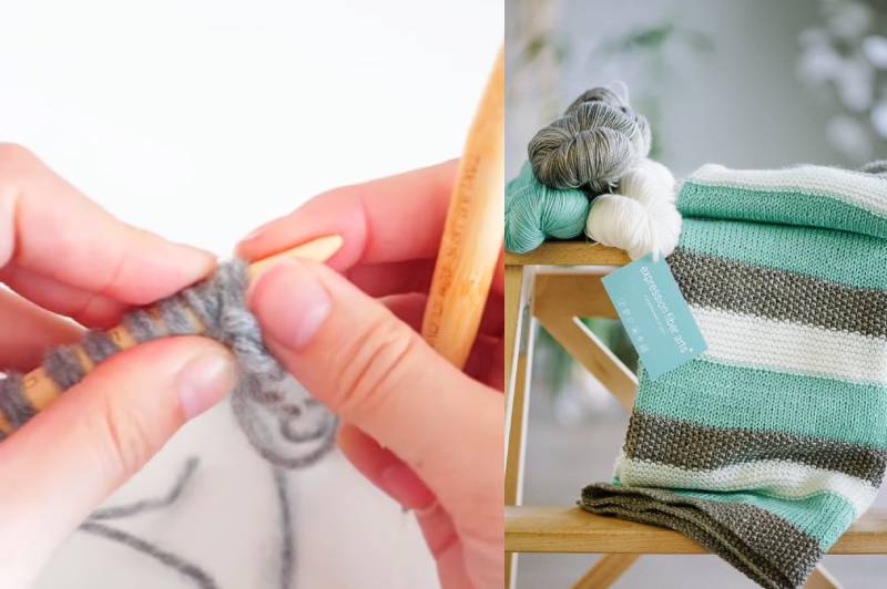 How to Knit a Baby Blanket