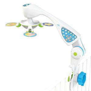 Nurture Smart - Baby Crib Mobile & Projector for Babies Under 5 Months