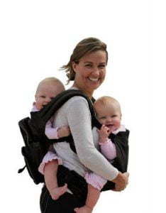 Stuff 4 Multiples Twin Carrier, Twingaroo, Black